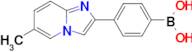 (4-{6-Methylimidazo[1,2-a]pyridin-2-yl}phenyl)boronic acid