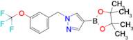 4-(4,4,5,5-Tetramethyl-1,3,2-dioxaborolan-2-yl)-1-(3-(trifluoromethoxy)benzyl)-1H-pyrazole