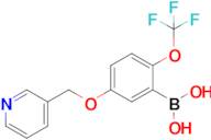 [5-(Pyridin-3-ylmethoxy)-2-(trifluoromethoxy)phenyl]boronic acid