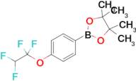 4,4,5,5-Tetramethyl-2-(4-(1,1,2,2-tetrafluoroethoxy)phenyl)-1,3,2-dioxaborolane