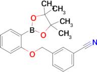 3-[2-(4,4,5,5-Tetramethyl-[1,3,2]dioxaborolan-2-yl)-phenoxymethyl]-benzonitrile