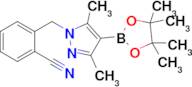 2-[3,5-Dimethyl-4-(4,4,5,5-tetramethyl-[1,3,2]dioxaborolan-2-yl)-pyrazol-1-ylmethyl]-benzonitrile