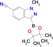 1-Methyl-3-(4,4,5,5-tetramethyl-1,3,2-dioxaborolan-2-yl)-indazole-6-carbonitrile