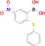 [5-Nitro-2-(phenylsulfanyl)phenyl]boronic acid