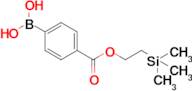 (4-{[2-(Trimethylsilyl)ethoxy]carbonyl}phenyl)boronic acid