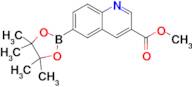 Methyl 6-(4,4,5,5-tetramethyl-1,3,2-dioxaborolan-2-yl)quinoline-3-carboxylate