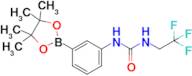 1-(3-(4,4,5,5-tetramethyl-1,3,2-dioxaborolan-2-yl)phenyl)-3-(2,2,2-trifluoroethyl)urea