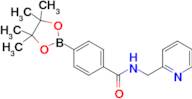 N-Pyridin-2-ylmethyl-4-(4,4,5,5-tetramethyl-[1,3,2]dioxaborolan-2-yl)-benzamide