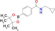 N-Cyclopropylmethyl-4-(4,4,5,5-tetramethyl-[1,3,2]dioxaborolan-2-yl)-benzamide