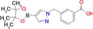 3-[4-(4,4,5,5-Tetramethyl-[1,3,2]dioxaborolan-2-yl)-pyrazol-1-ylmethyl]-benzoic acid