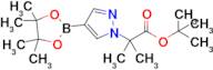 tert-Butyl 2-methyl-2-(4-(4,4,5,5-tetramethyl-1,3,2-dioxaborolan-2-yl)-1H-pyrazol-1-yl)propanoate