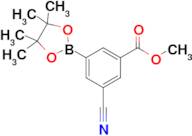 Methyl 3-cyano-5-(4,4,5,5-tetramethyl-1,3,2-dioxaborolan-2-yl)benzoate