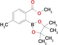 Methyl 4-methyl-2-(4,4,5,5-tetramethyl-1,3,2-dioxaborolan-2-yl)benzoate