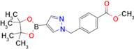 4-[4-(4,4,5,5-Tetramethyl-[1,3,2]dioxaborolan-2-yl)-pyrazol-1-ylmethyl]-benzoic acid methyl ester