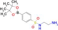 N-(2-Aminoethyl)-4-(4,4,5,5-tetramethyl-1,3,2-dioxaborolan-2-yl)benzenesulfonamide