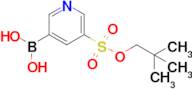 {5-[(2,2-Dimethylpropoxy)sulfonyl]pyridin-3-yl}boronic acid