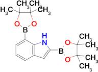 2,7-Bis(4,4,5,5-tetramethyl-1,3,2-dioxaborolan-2-yl)-1H-indole