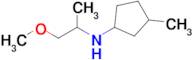 n-(1-Methoxypropan-2-yl)-3-methylcyclopentan-1-amine