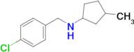 n-(4-Chlorobenzyl)-3-methylcyclopentan-1-amine