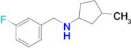 n-(3-Fluorobenzyl)-3-methylcyclopentan-1-amine