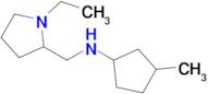 n-((1-Ethylpyrrolidin-2-yl)methyl)-3-methylcyclopentan-1-amine