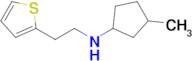 3-Methyl-N-(2-(thiophen-2-yl)ethyl)cyclopentan-1-amine