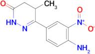 6-(4-Amino-3-nitrophenyl)-5-methyl-4,5-dihydropyridazin-3(2h)-one