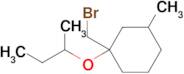 1-(Bromomethyl)-1-(sec-butoxy)-3-methylcyclohexane