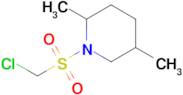 1-((Chloromethyl)sulfonyl)-2,5-dimethylpiperidine