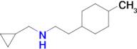 n-(Cyclopropylmethyl)-2-(4-methylcyclohexyl)ethan-1-amine