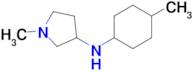 1-Methyl-N-(4-methylcyclohexyl)pyrrolidin-3-amine