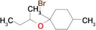 1-(Bromomethyl)-1-(sec-butoxy)-4-methylcyclohexane