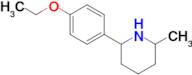 2-(4-Ethoxyphenyl)-6-methylpiperidine