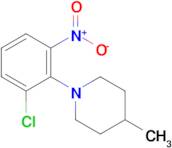 1-(2-Chloro-6-nitrophenyl)-4-methylpiperidine