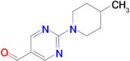 2-(4-Methylpiperidin-1-yl)pyrimidine-5-carbaldehyde