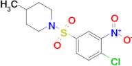 1-((4-Chloro-3-nitrophenyl)sulfonyl)-4-methylpiperidine