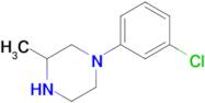 1-(3-Chlorophenyl)-3-methylpiperazine
