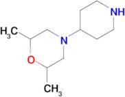 2,6-Dimethyl-4-(piperidin-4-yl)morpholine