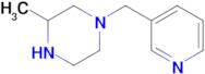 3-Methyl-1-(pyridin-3-ylmethyl)piperazine