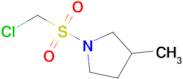 1-((Chloromethyl)sulfonyl)-3-methylpyrrolidine