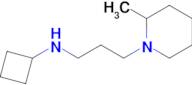 n-(3-(2-Methylpiperidin-1-yl)propyl)cyclobutanamine