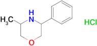 3-Methyl-5-phenylmorpholine hydrochloride