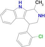 4-(2-Chlorophenyl)-1-methyl-2,3,4,9-tetrahydro-1h-pyrido[3,4-b]indole