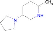 2-Methyl-5-(pyrrolidin-1-yl)piperidine