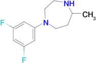 1-(3,5-Difluorophenyl)-5-methyl-1,4-diazepane