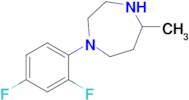 1-(2,4-Difluorophenyl)-5-methyl-1,4-diazepane