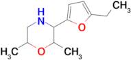 3-(5-Ethylfuran-2-yl)-2,6-dimethylmorpholine