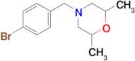 4-(4-Bromobenzyl)-2,6-dimethylmorpholine