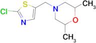 4-((2-Chlorothiazol-5-yl)methyl)-2,6-dimethylmorpholine