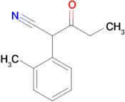 3-Oxo-2-(o-tolyl)pentanenitrile